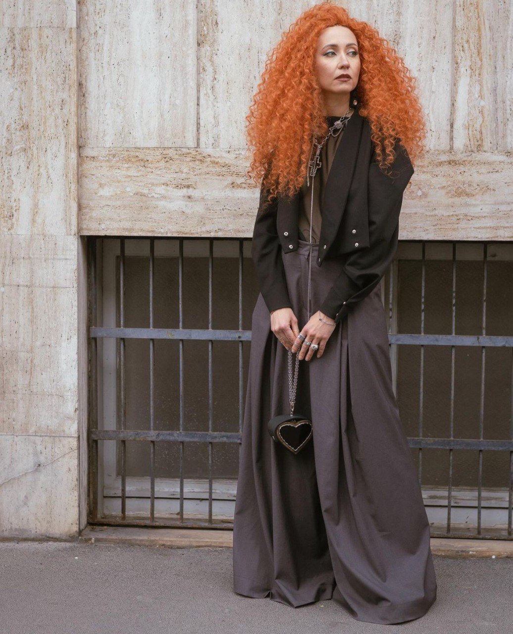 Брюки с крыльями