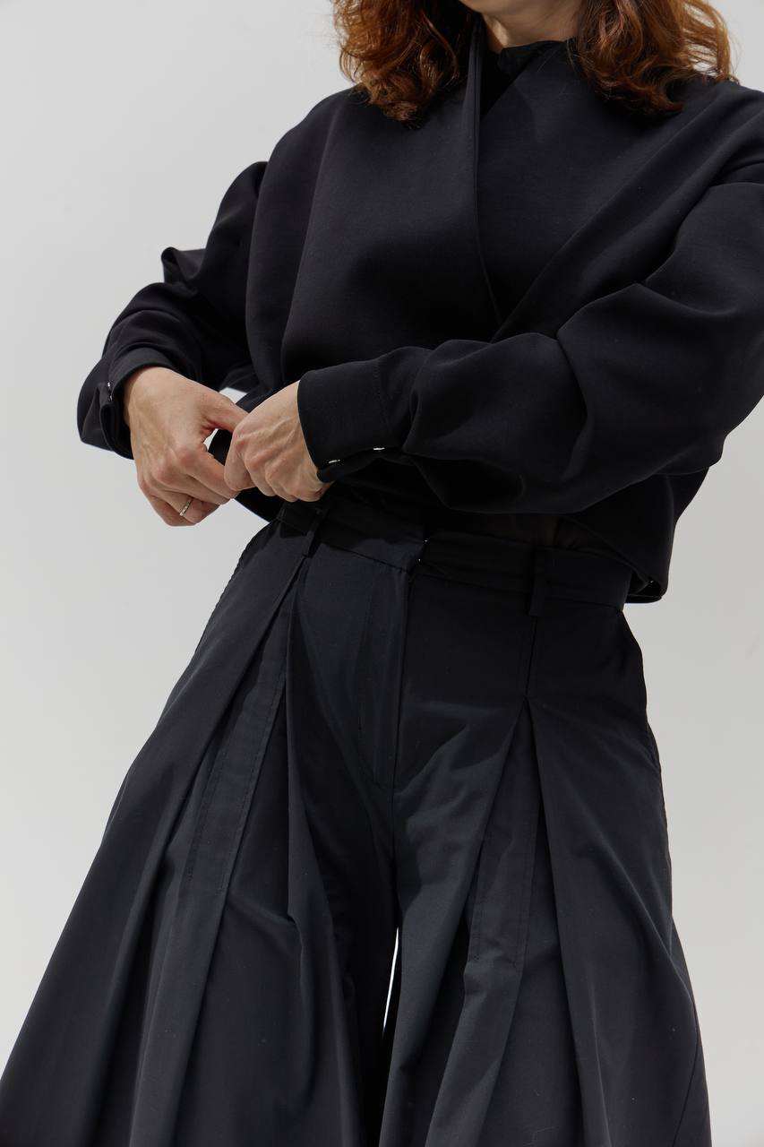 Брюки с крыльями