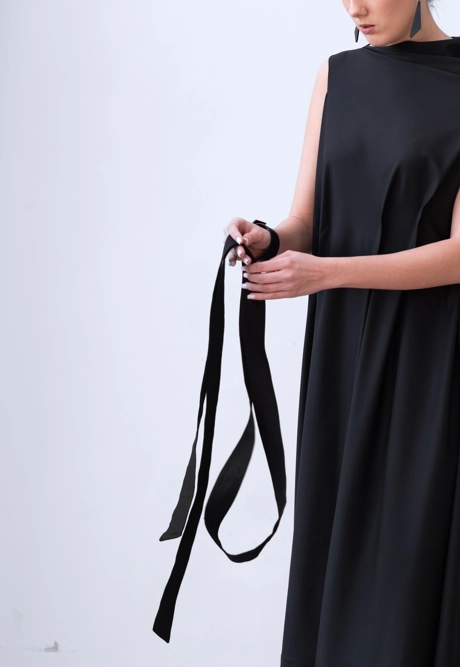 Платье асимметричное - фото 4